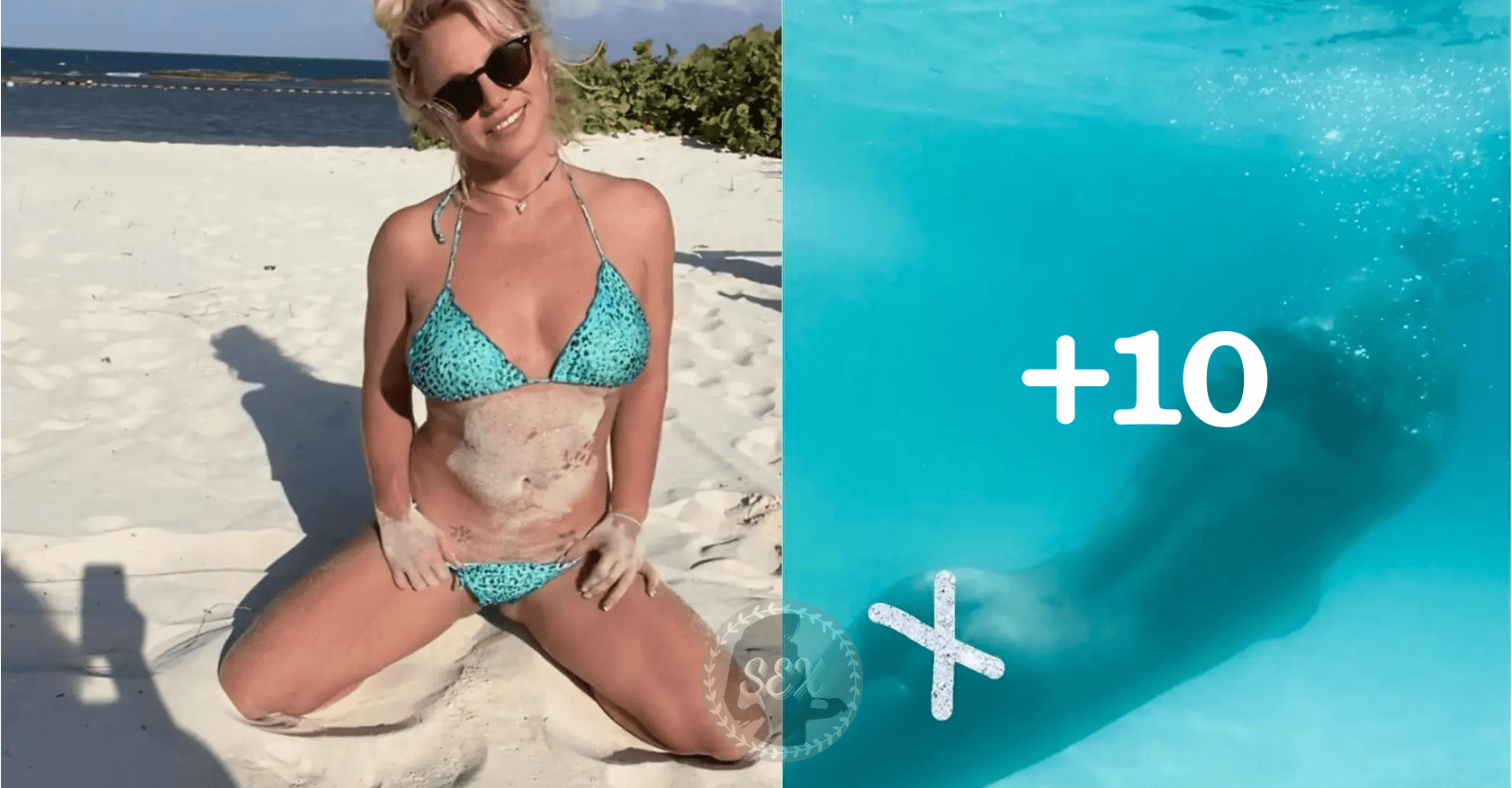 Britney Spears disfruta de un día de piscina nudista: 'Sigue nadando'